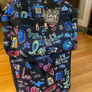 Brighton brand new matching luggage travel pattern.